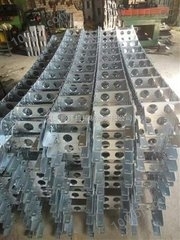 移动式钢厂钢制耐磨拖链桥式钢制链条